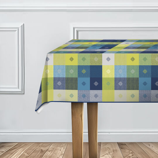 Tischdecke Manhattan Victor blau image number null